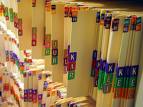 pic of medical records on a shelf
