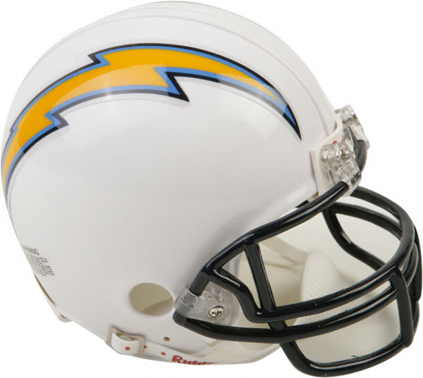 Pic of San Diego chargers helmet