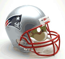 Pic of New England patriots helmet